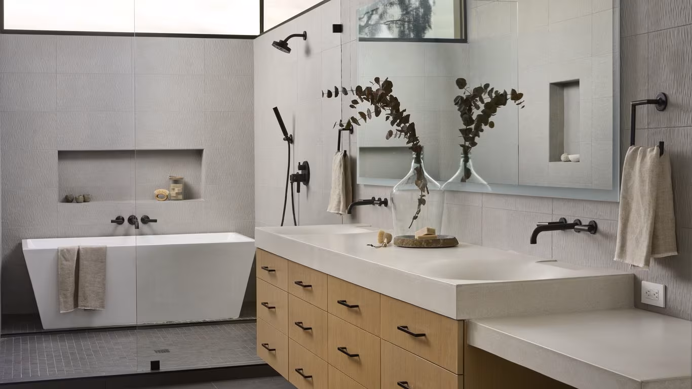 No shower door, no problem: "Wet rooms" are the new home trend - Axios