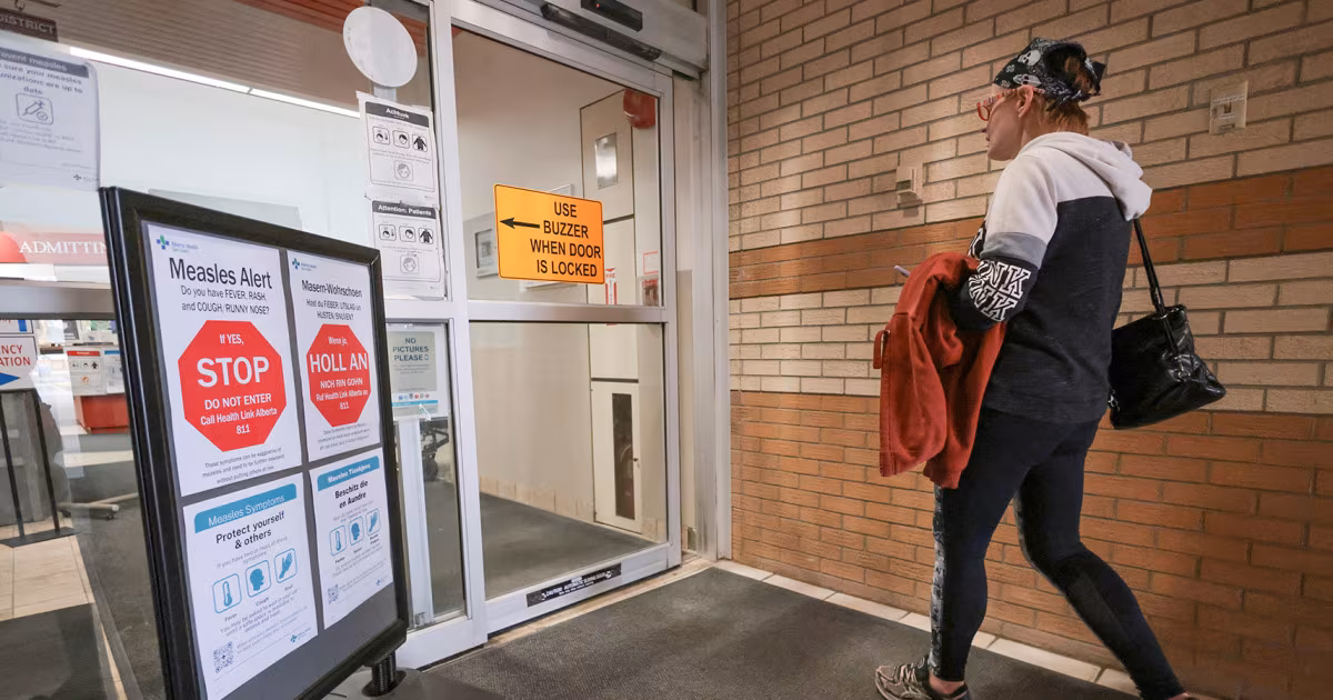 Canada is likely to lose its measles elimination status. The U.S. could be next. - NBC News