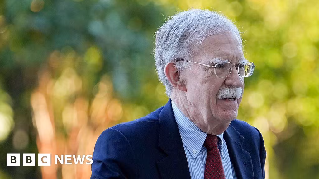 Why case against John Bolton is not like the others against Trump critics - BBC