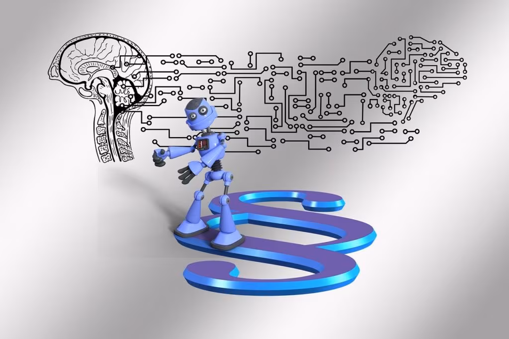 Abstract representation of digital ethics and human choice over technology