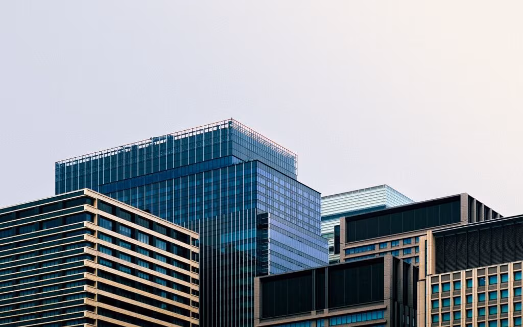 Amazon corporate office building in the Bay Area, California, symbolizing the location of the job cuts.