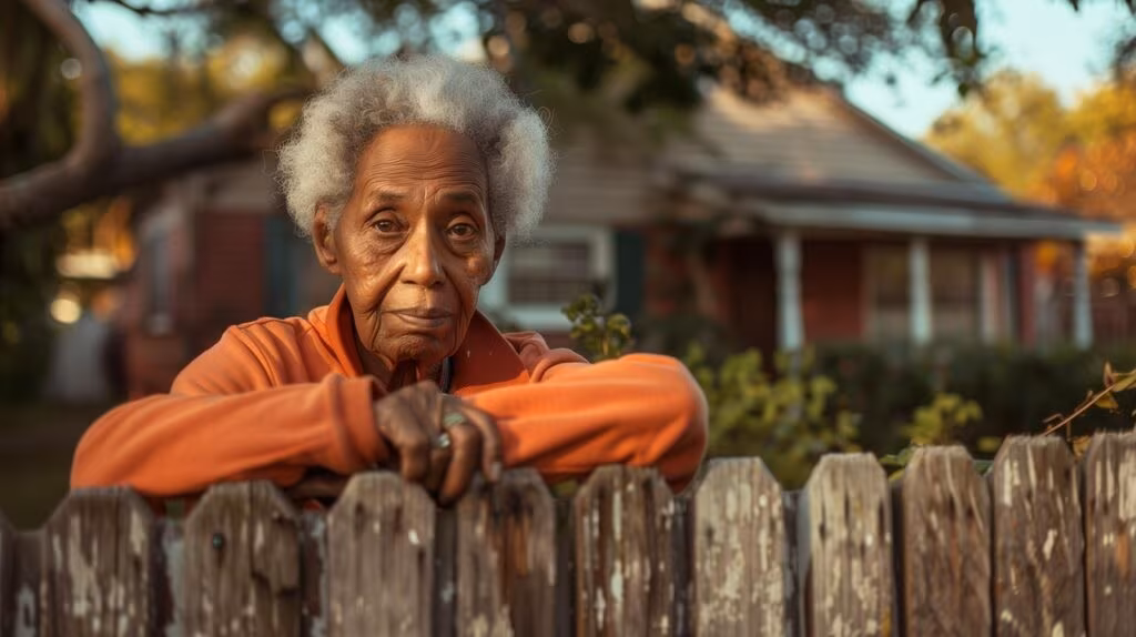 American cattle rancher checking livestock on a large ranch at sunset.