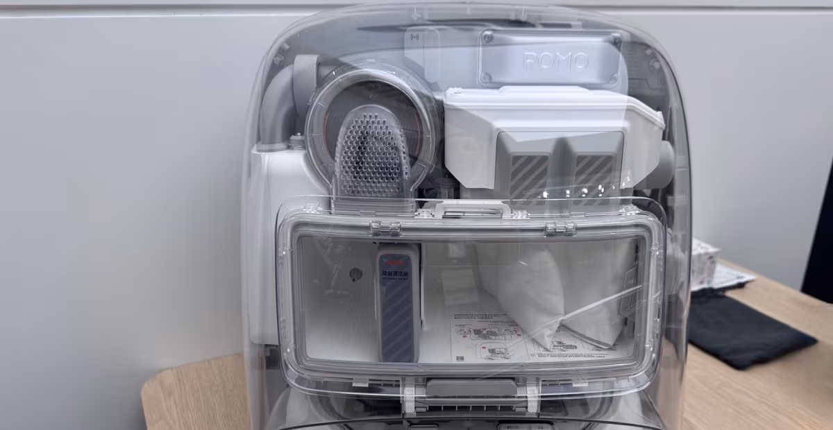 First look: DJI’s Romo robot vacuum - The Verge