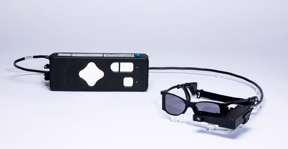 Blind patients read again with smart glasses-linked eye implant - The Verge