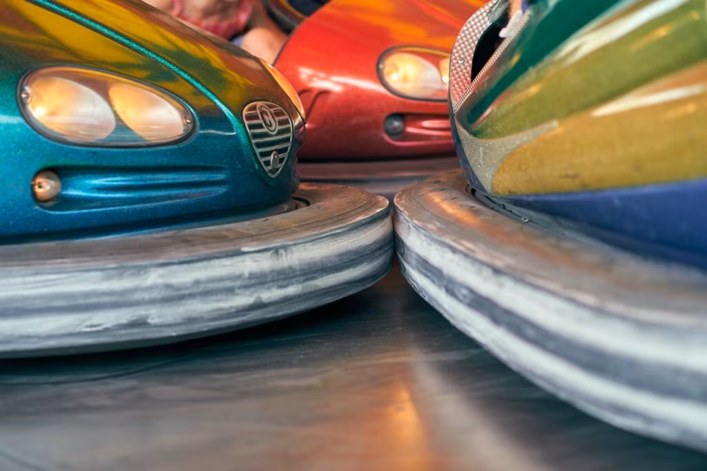 Rivian R1T electric truck parked outside a modern manufacturing facility