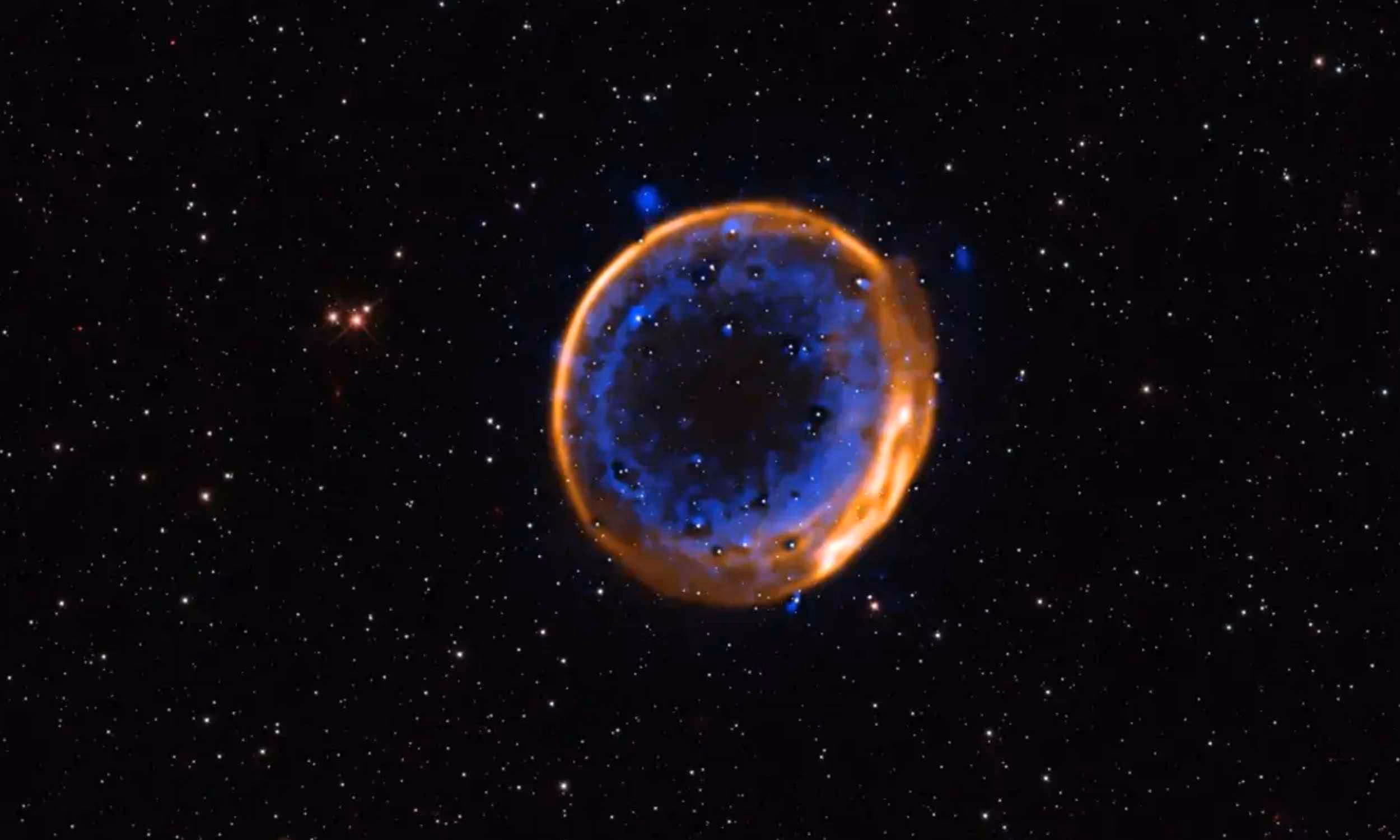 Astronomers capture first image of a star that exploded twice - Earth.com