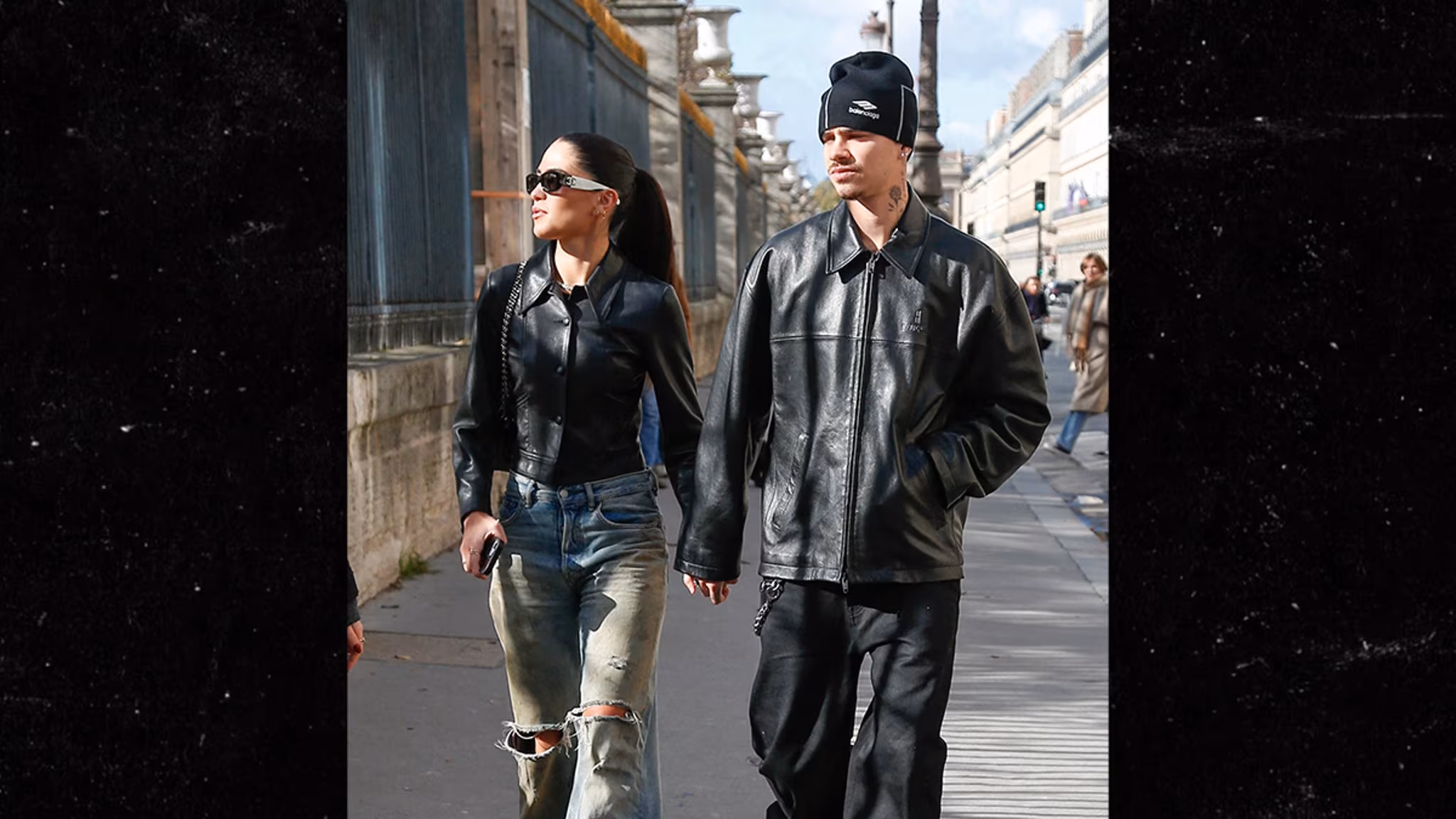 Romeo Beckham and Kim Turnbull Hold Hands in Paris - TMZ