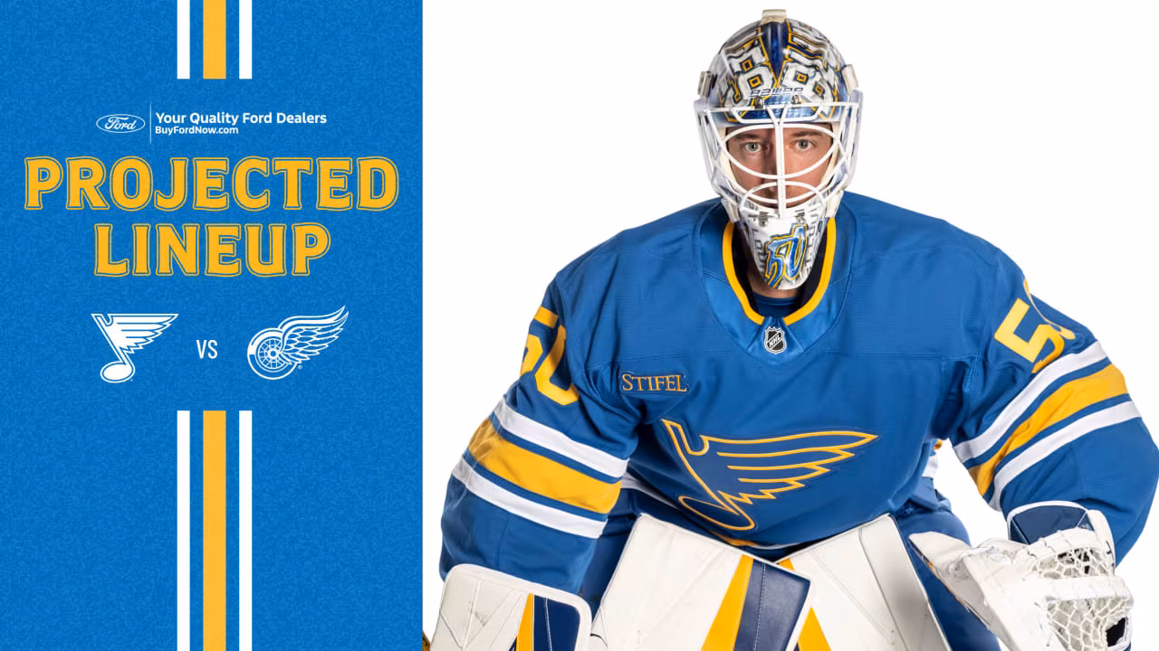 Projected Lineup: Oct. 28 vs. Detroit - NHL.com