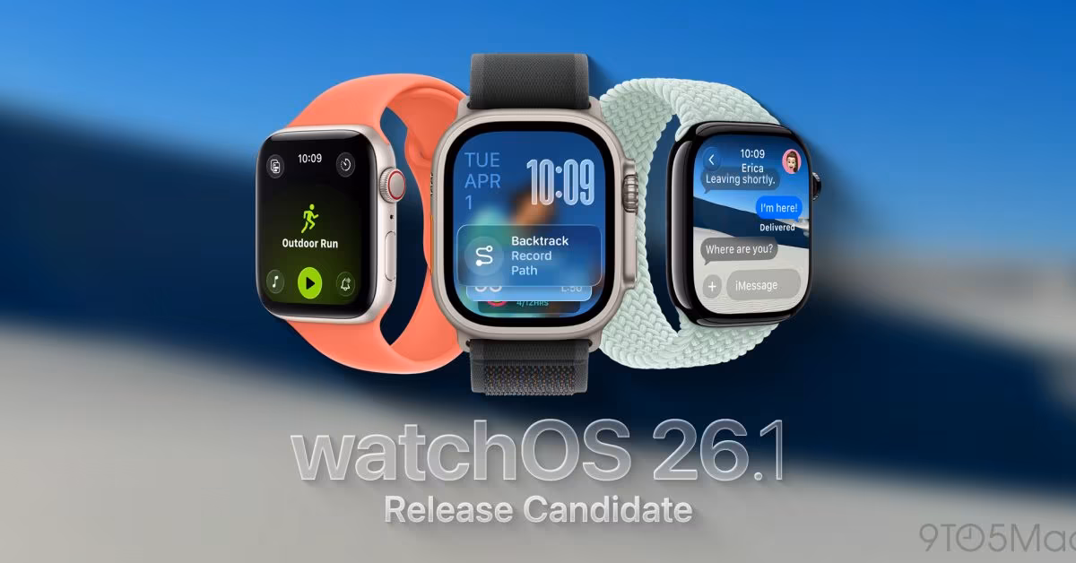 Apple debuts RCs for watchOS 26.1, tvOS 26.1, and more - 9to5Mac