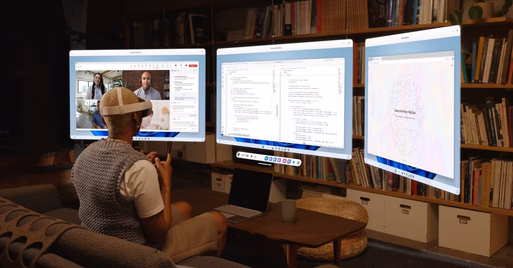 Windows 11’s Vision Pro-like remote desktop is now widely available on Quest 3 - The Verge