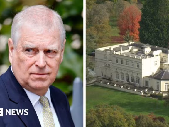 No plans to remove Andrew from line of succession after losing royal titles, government says - BBC