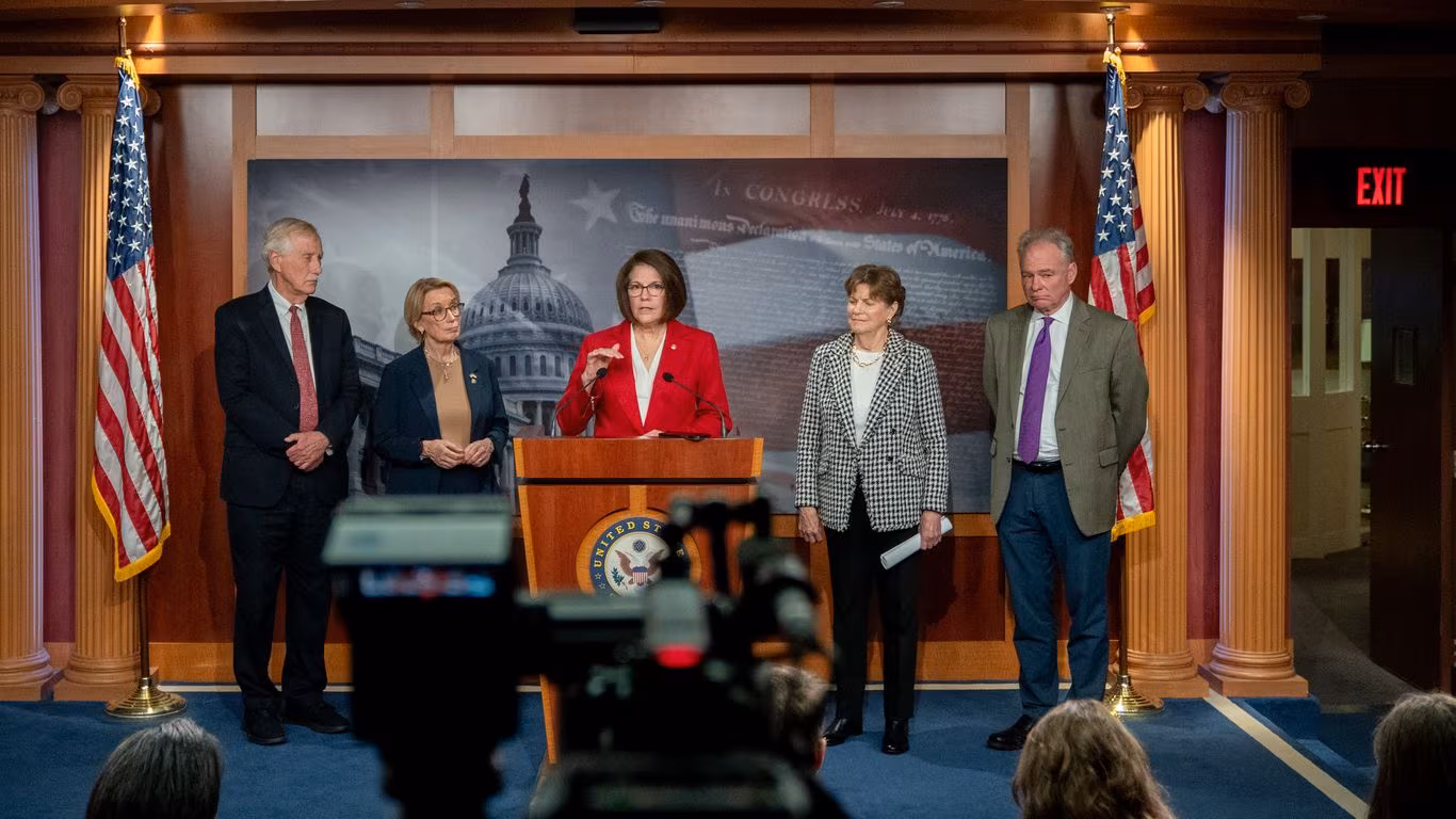 Democrats fold on biggest government shutdown demand - Axios