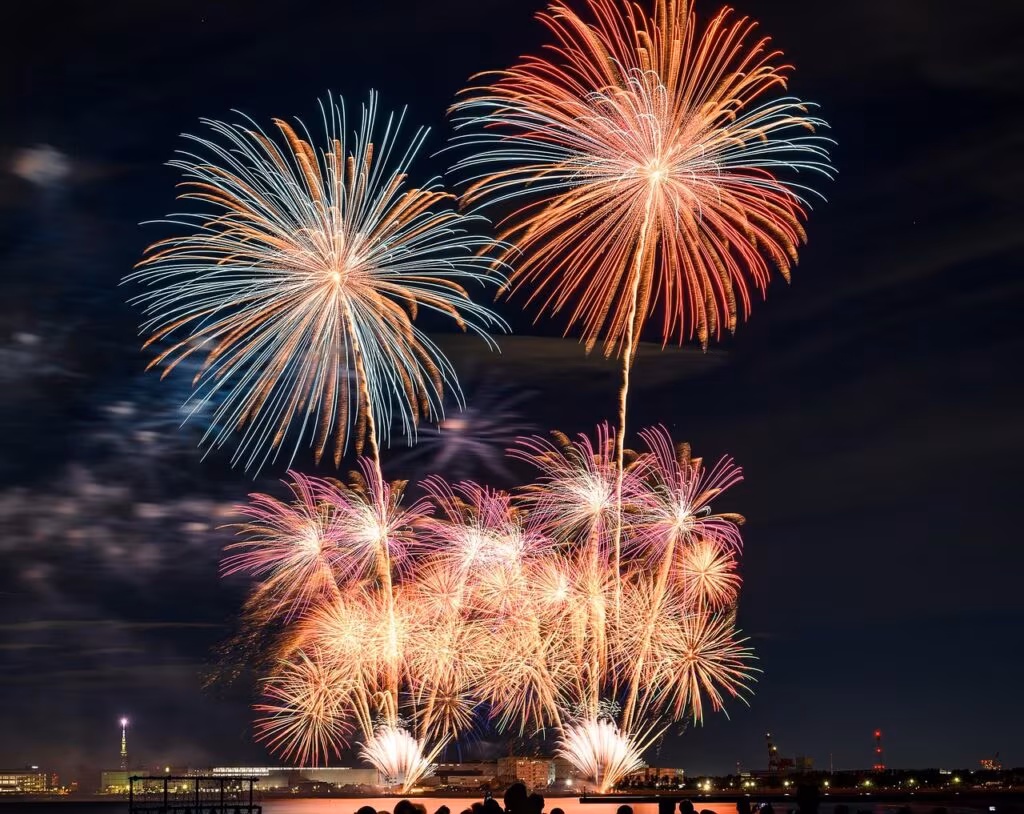 A photograph of a bright meteor streaking across a dark night sky, illustrating the Taurid fireballs.