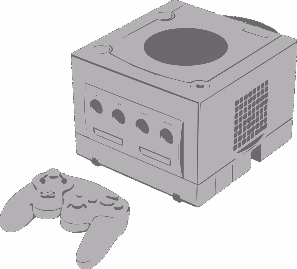 Analogue 3D console next to original Nintendo 64 cartridges