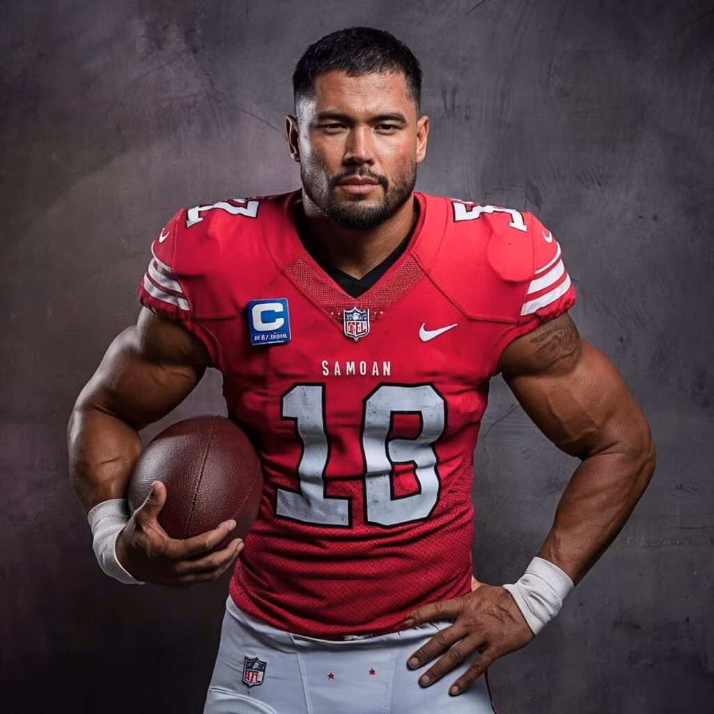 Chicago Bears players celebrating a game-winning touchdown in the end zone as the crowd cheers.