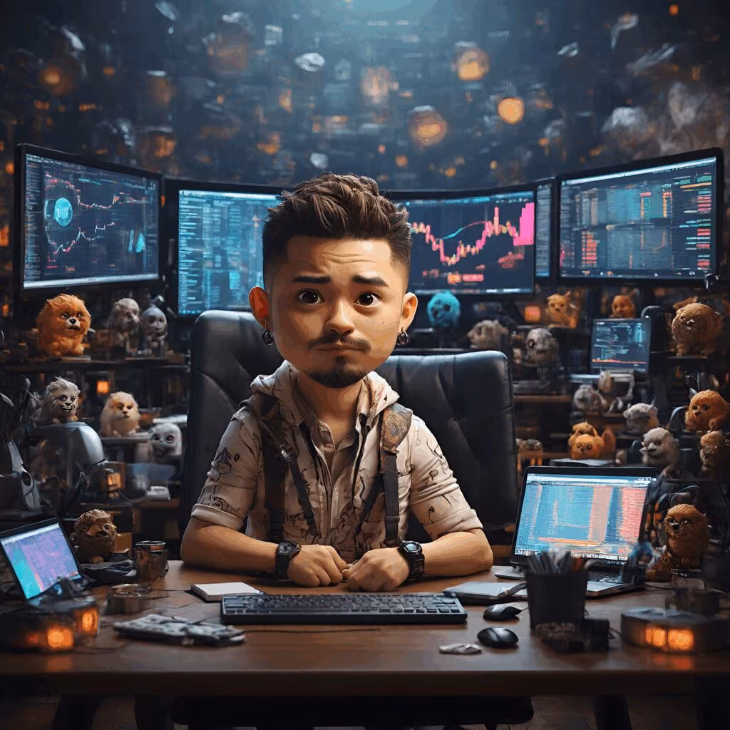 Digital trading screen showing Bitcoin price plummeting during a rout, indicating high market volatility.