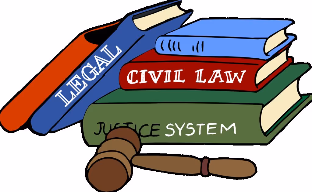 Gavel resting on a sound block next to a computer screen displaying AI code, symbolizing legal action against technology.