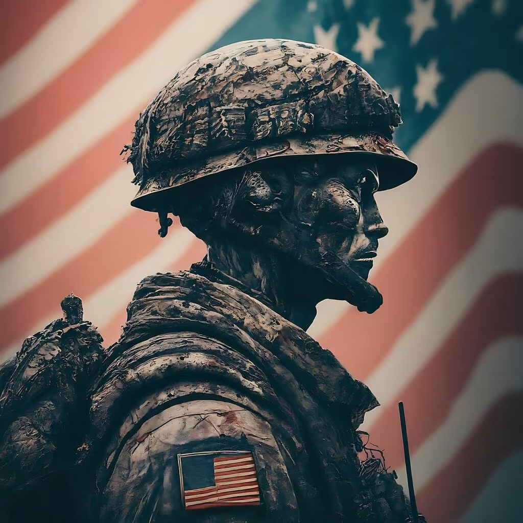 Israeli flag lowered to half-mast near a military memorial