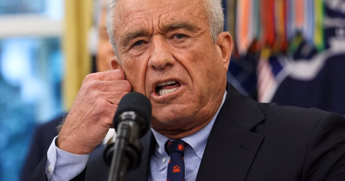 Murdoch Paper Slams RFK Jr. Over His CDC Website Hijack - Yahoo