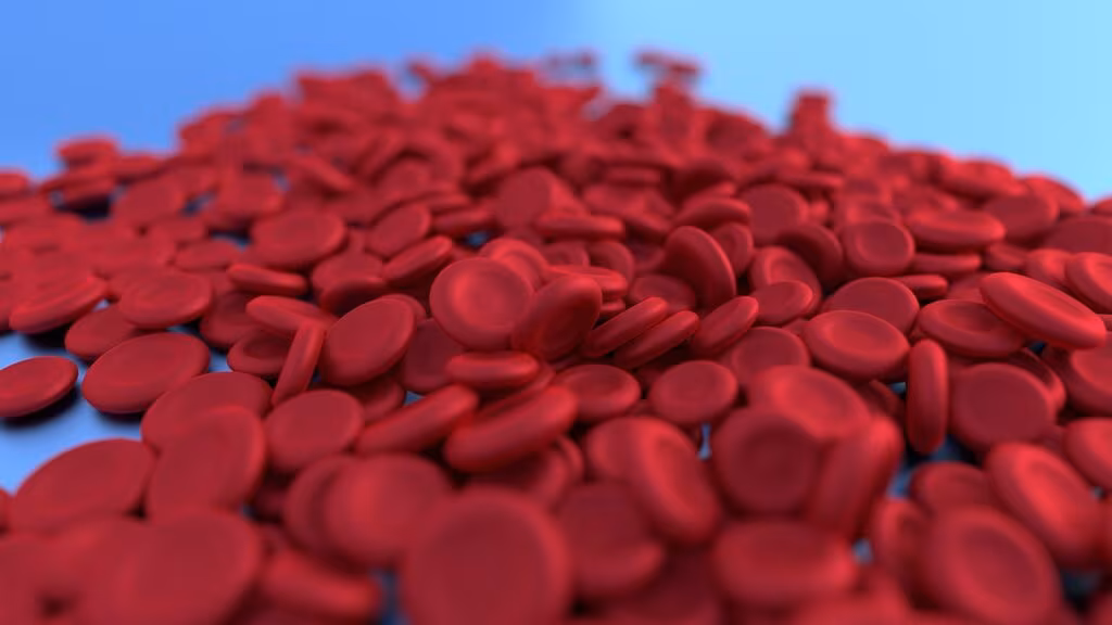 Microscopic image of synthetic minimal cells in a laboratory setting