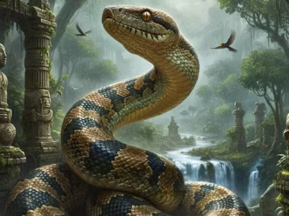 Scientists Unearth 15-Meter Snake Fossil in India, As Large as a T. rex - The Daily Galaxy