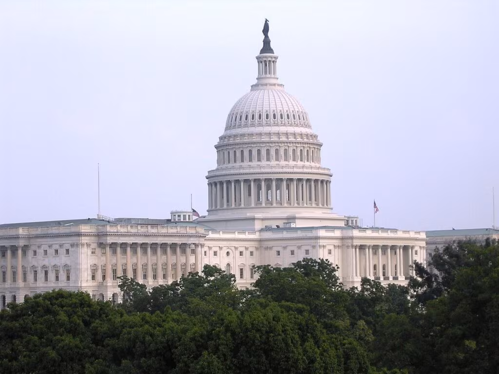 The United States Capitol Building, symbolizing the center of federal policy and lobbying efforts.