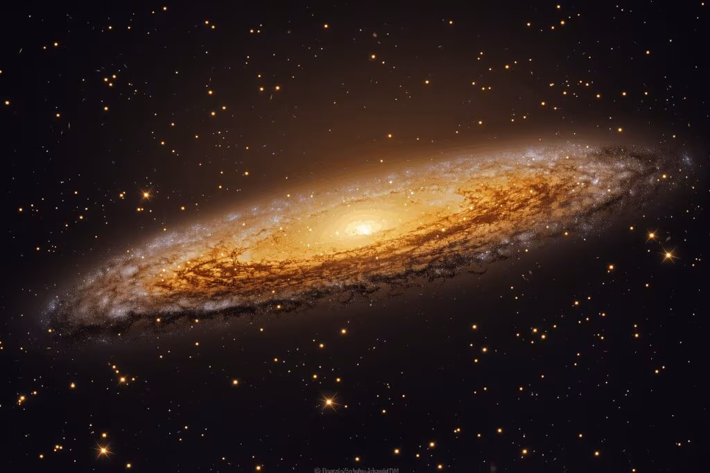 View of a distant nebula where stars and planetary systems are forming.