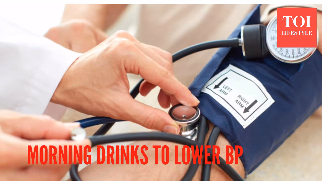 6 morning drinks that can help bring down Blood Pressure - Times of India