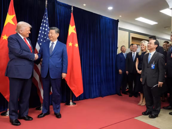 Trump says he will visit Beijing in April and host China’s Xi for a state visit later next year - AP News