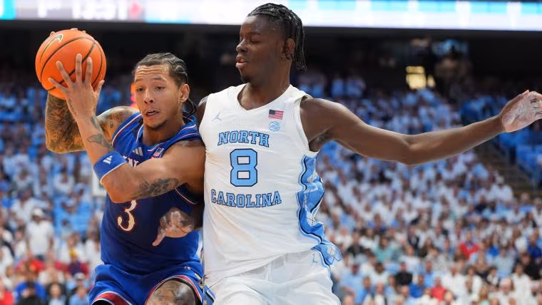 UNC makes history in win over Kansas, first over Jayhawks in 23 years - Yahoo Sports